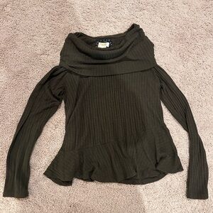 Anthropologie Olive Green Women's Sweater